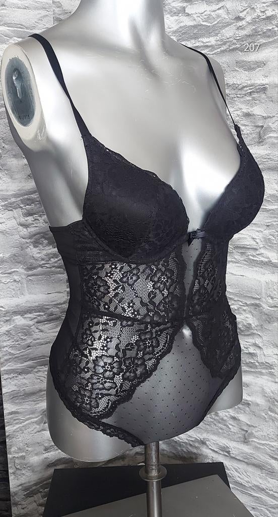 Sexy zwarte stringbody S, Ophalen of Verzenden, Zwart, Body of Korset