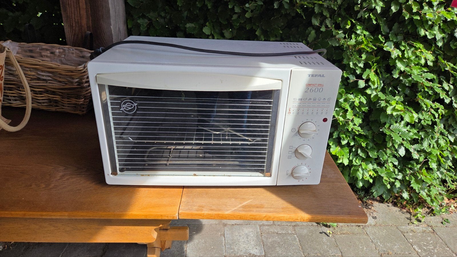 Tefal Compact Grill 2600 Mini-oven, Witgoed en Apparatuur, Ovens, Gebruikt, Vrijstaand, Mini-oven, Tefal, Minder dan 45 cm, 45 tot 60 cm