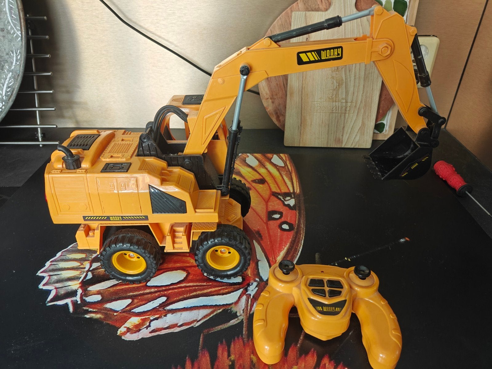 bestuurbare graafmachine, Ophalen, Gebruikt, Overige schalen, Auto offroad
