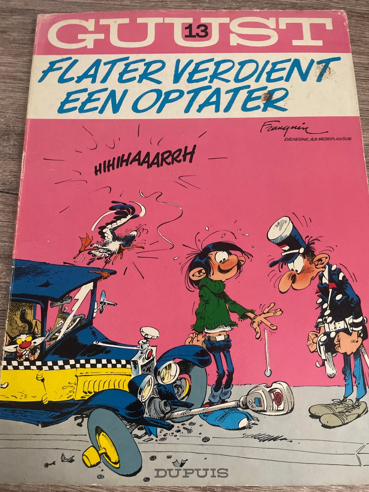 Guust Flater verdient een optater - Stripboek nr. 13, Eén stripboek, Ophalen of Verzenden, Gelezen