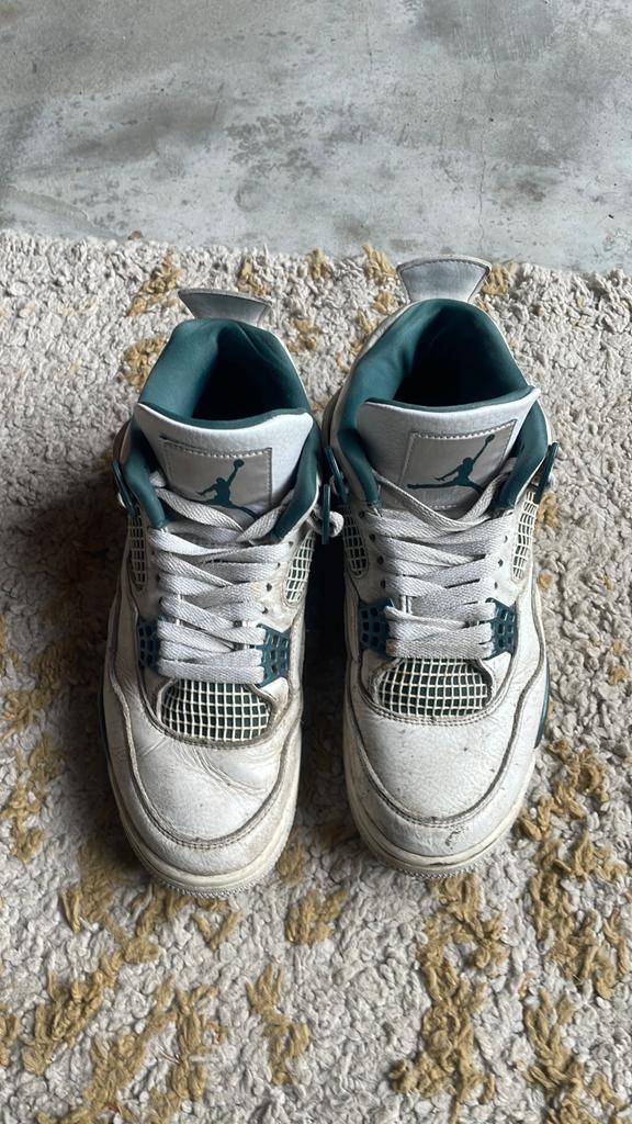 Jordan 4 oxdisised green, Kleding | Heren, Schoenen, Overige kleuren, Verzenden, Sneakers of Gympen, Gedragen