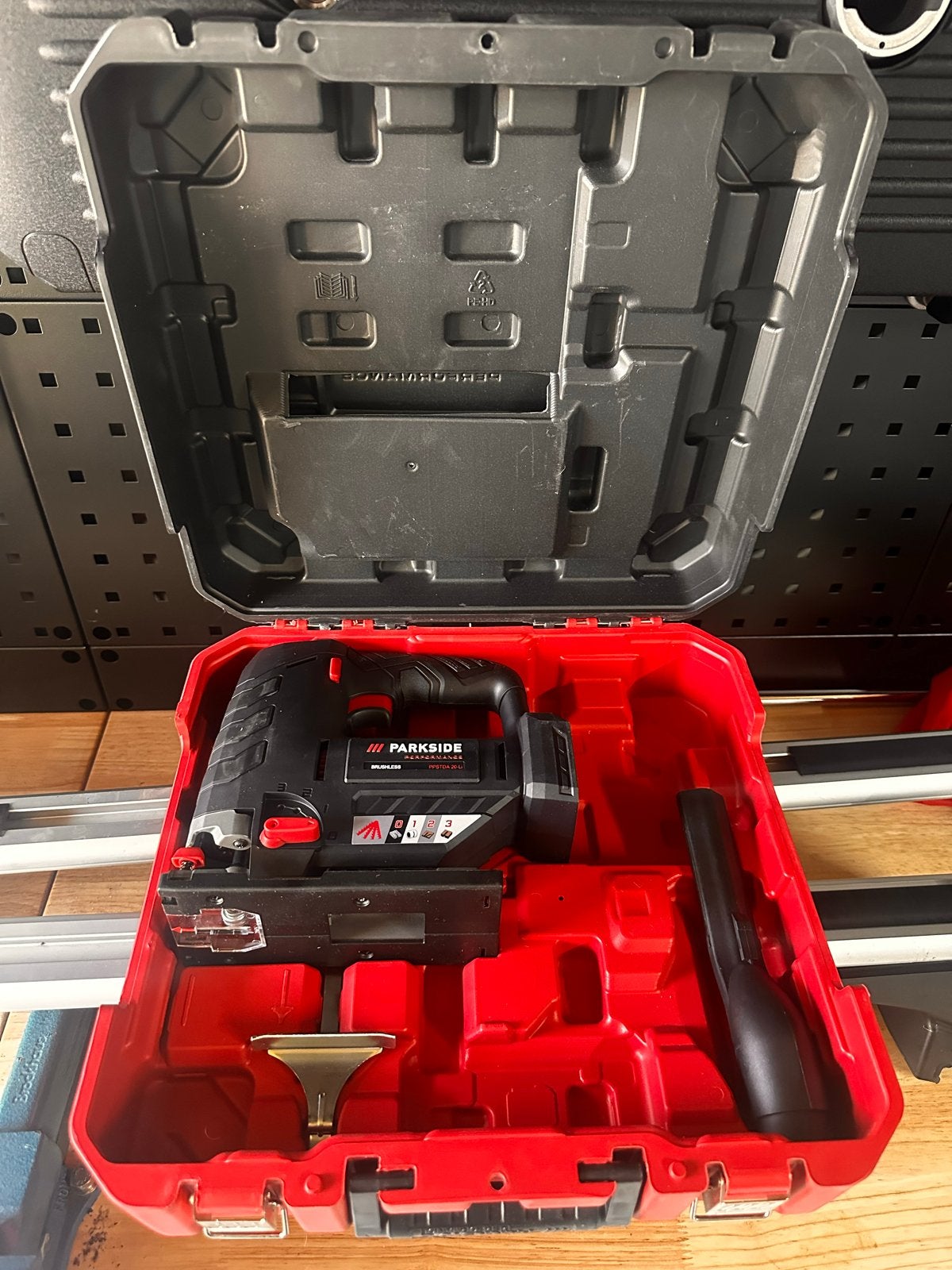 Parkside Performance Accu Decoupeerzaag - Nieuw in doos, Ophalen, Decoupeerzaag, Nieuw, 30 tot 70 mm