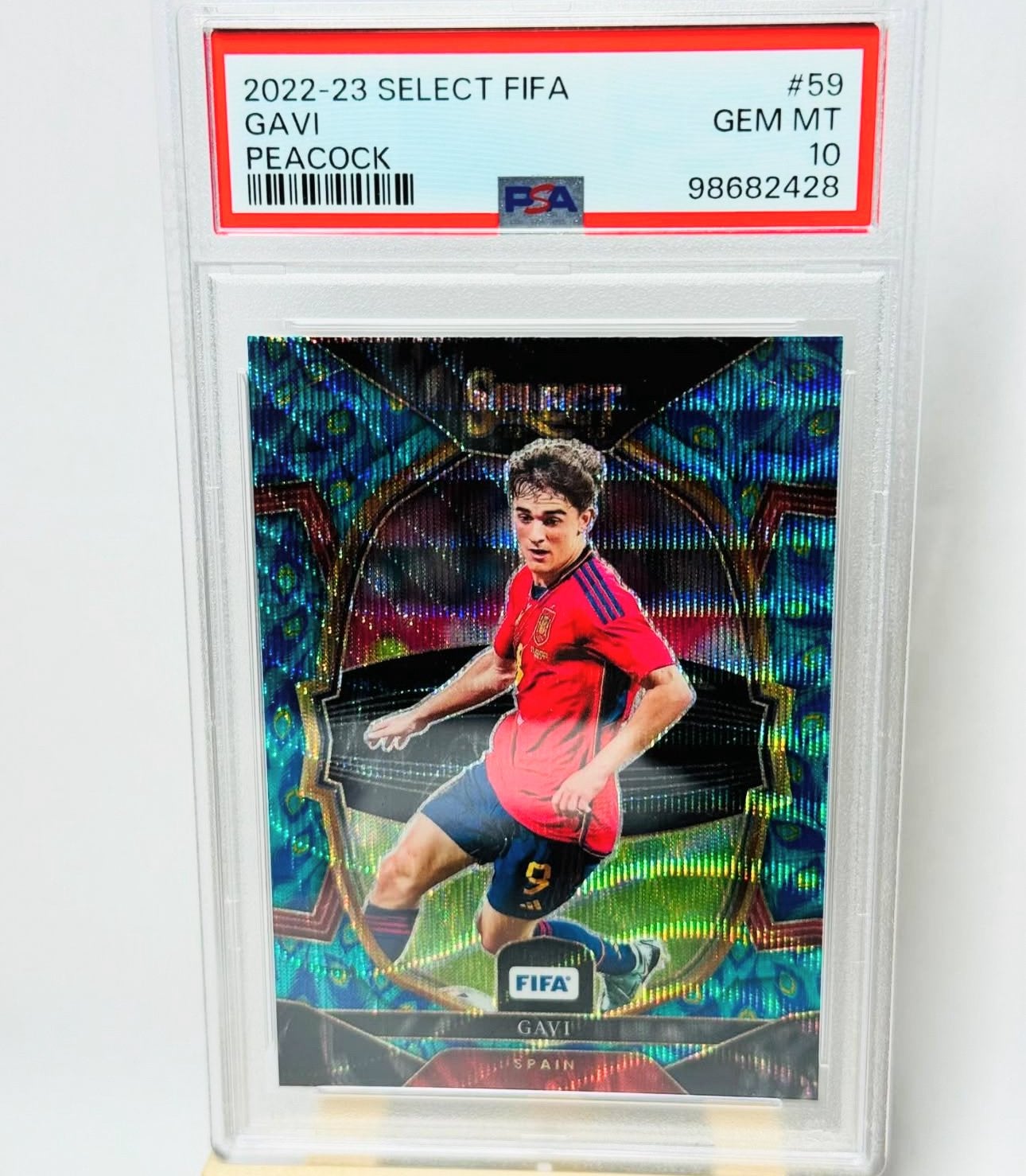 PEACOCK POP 1 | Gavi #59 FIFA Select 2022-23 PSA 10, Ophalen of Verzenden