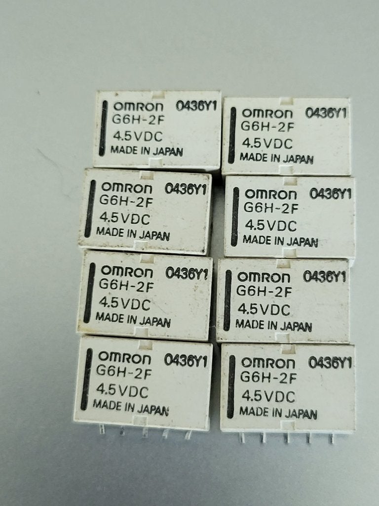 8x Omron  G6H-2F low signal relais, Hobby en Vrije tijd, Ophalen of Verzenden, Nieuw