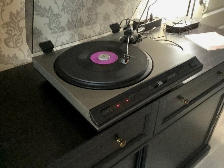 Philips HS510Q semi auto zeer zeldzaam met Garantie, Audio, Tv en Foto, Philips, Pitch-regelaar, Refurbished, Ophalen of Verzenden