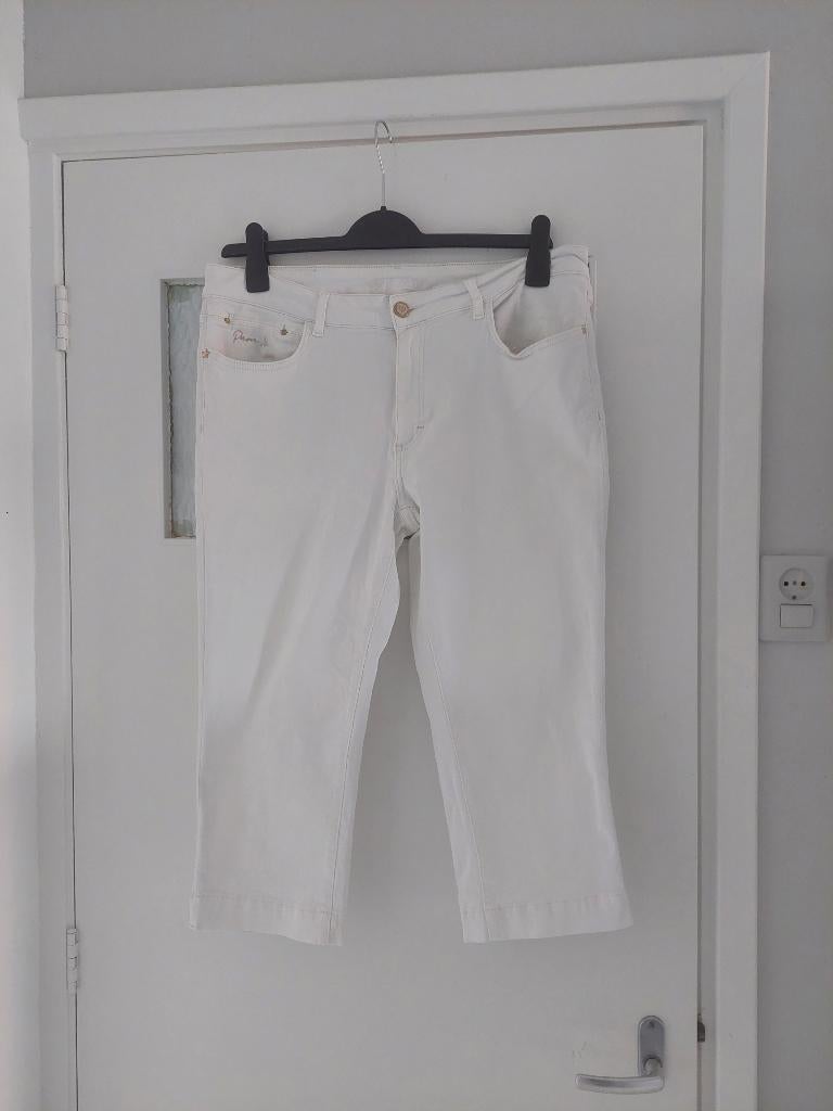 capri stretch broek para mi parami maat 46, Para Mi, Wit, Maat 46/48 (XL) of groter, Ophalen of Verzenden