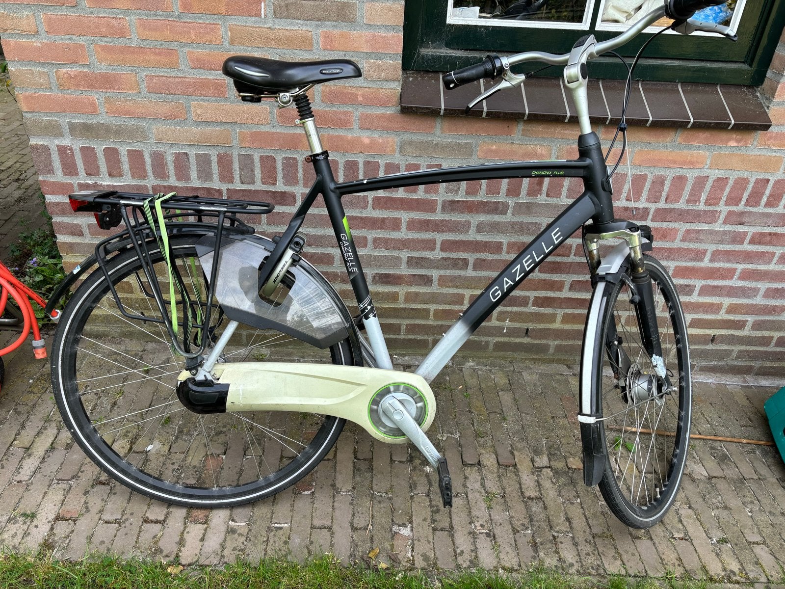 Gazelle Chamonix Plus Herenfiets, Ophalen, Gebruikt, Versnellingen, 57 tot 61 cm