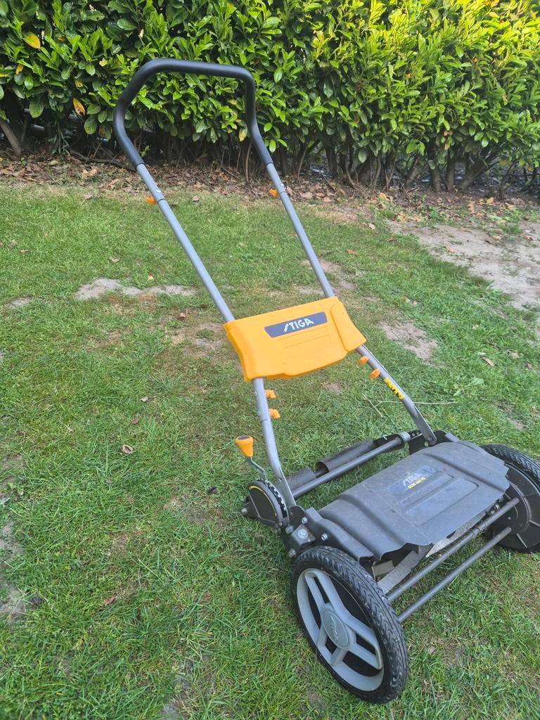 Stiga grasmaaier ZGAN, Tuin en Terras, Grasmaaiers, Ophalen, Zo goed als nieuw