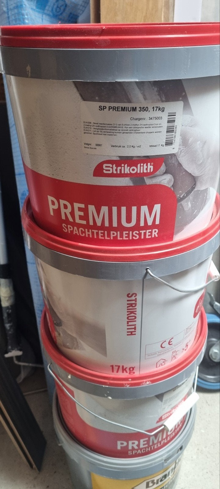 Strikolith SP Premium 350 Spachtelpleister 17kg, Ophalen, Nieuw, Overige typen