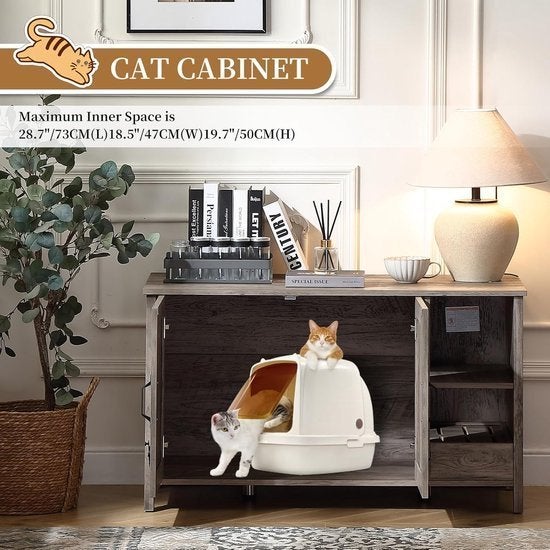 Kattenbak – Kattentoilet – Kattenbak Kast, Corvance B.V., Verzenden, Nieuw, Corvancebol@gmail.com