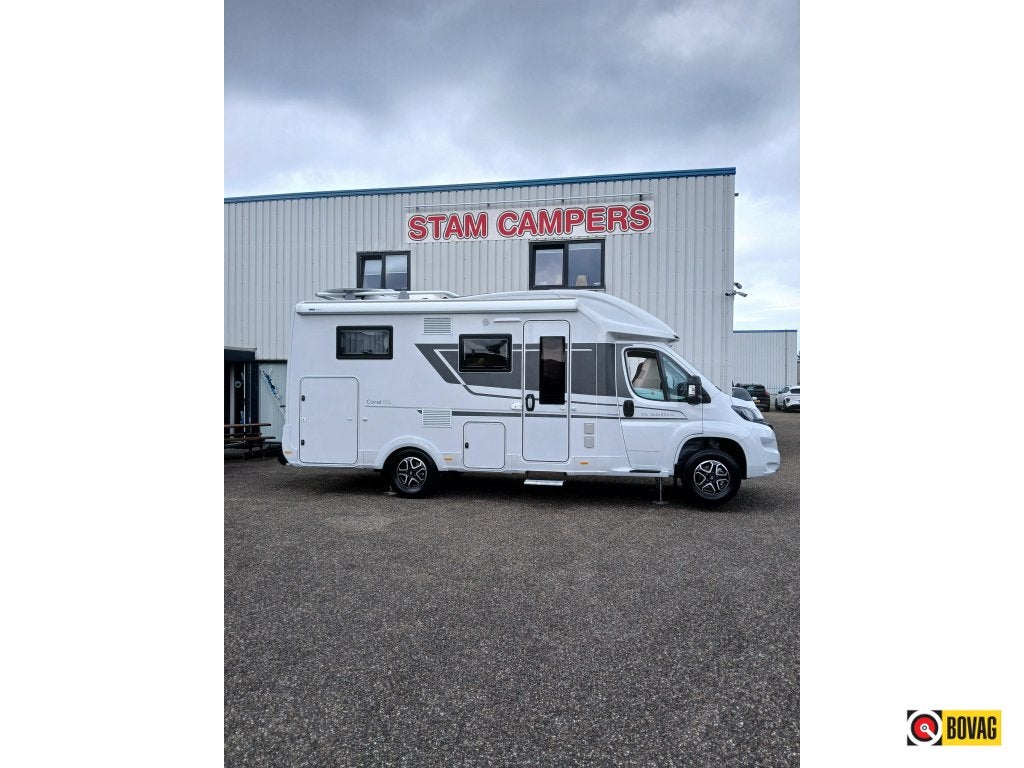 Adria Coral Axess 600 SL Level Lithium ar cam, Caravans en Kamperen, Campers, Automaat, Afzuigkap, Ringverwarming, Fiat