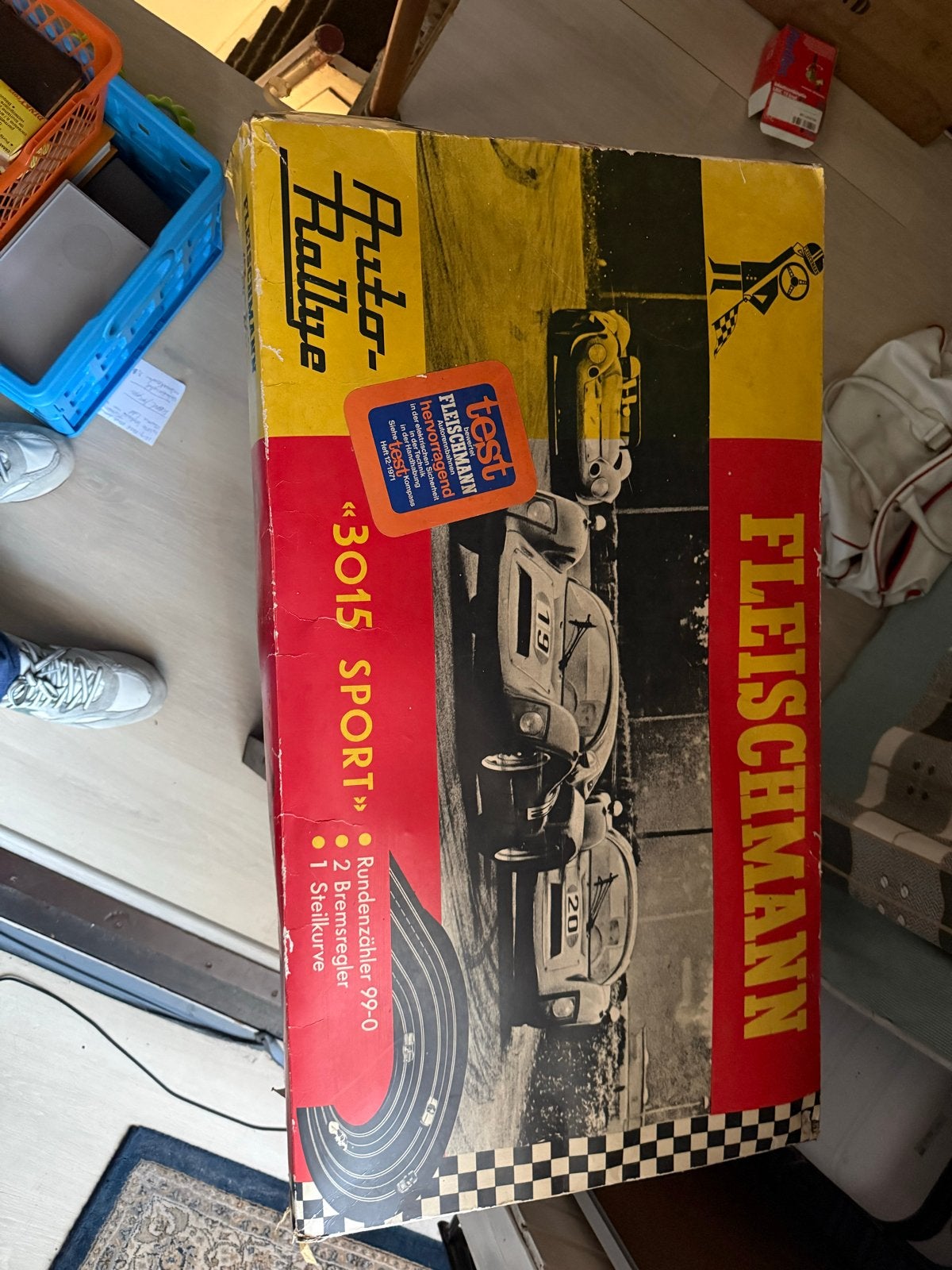 Fleischmann Auto-Rallye 3015 Sport Racebaan, Fleischmann, Ophalen of Verzenden, Elektrisch, Racebaan