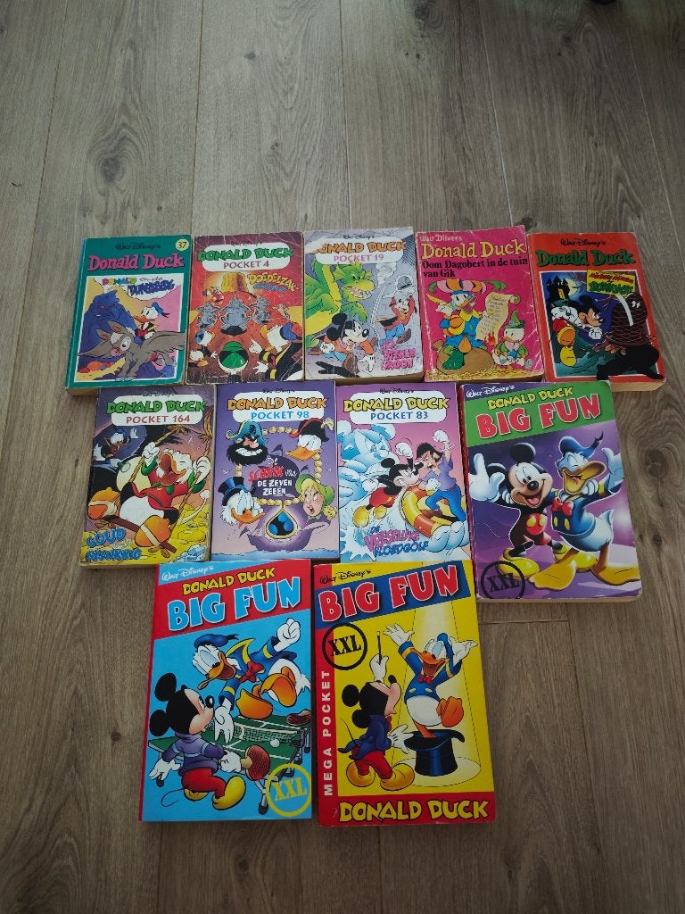 Donald Duck pockets, Boeken, Meerdere stripboeken, Ophalen of Verzenden, Gelezen, Walt Disney  Donald duck
