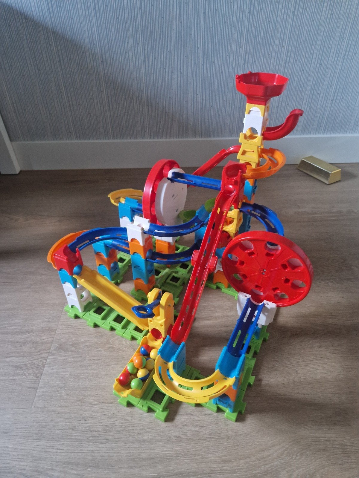Vtech Marble Rush knikkerbaan met 9 knikkers en doos, Ophalen, Zo goed als nieuw, Overige merken