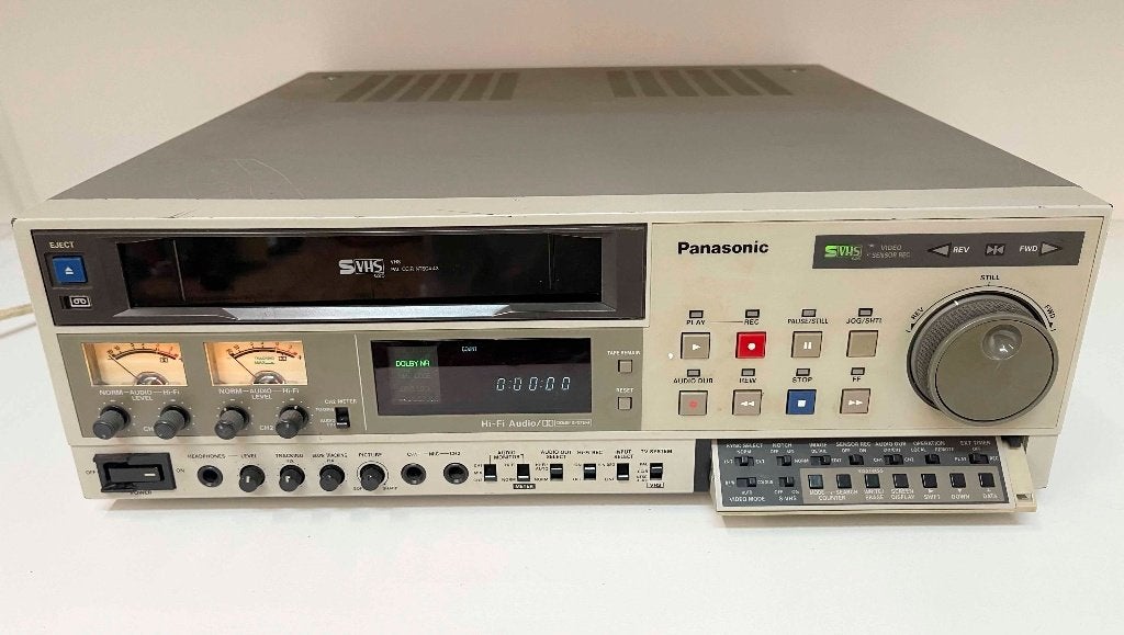 Panasonic AG-7330-B Professionele VHS/S-VHS videorecorder, Audio, Tv en Foto, N, Ophalen of Verzenden, VHS-speler of -recorder