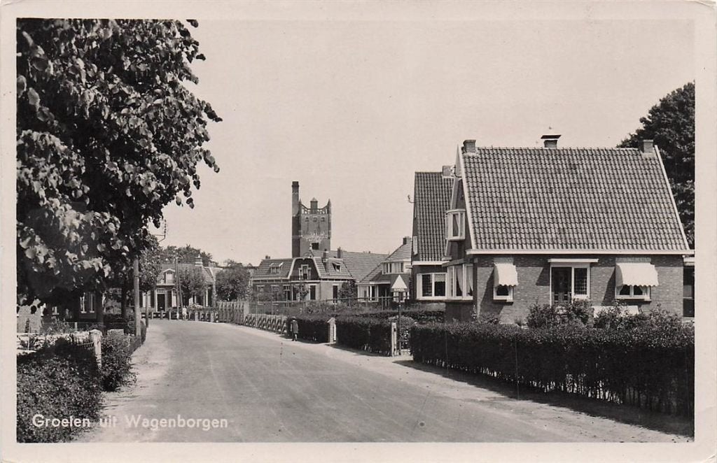 702-339-027 Groeten Uit Wagenborgen, Verzamelen, Ophalen of Verzenden, Voor 1920, Groningen