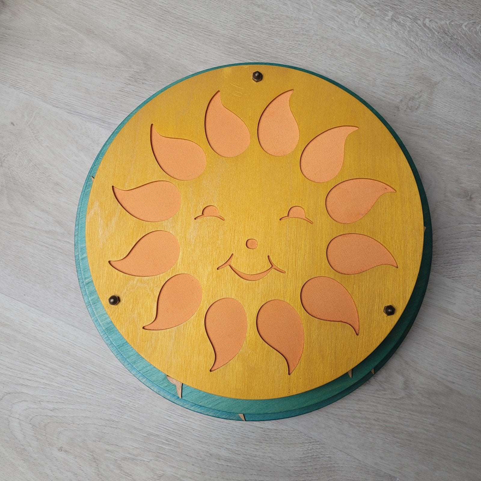 De Noest Plafonnière Zon - Kinderkamerlamp, Ophalen of Verzenden, Zo goed als nieuw, Lamp