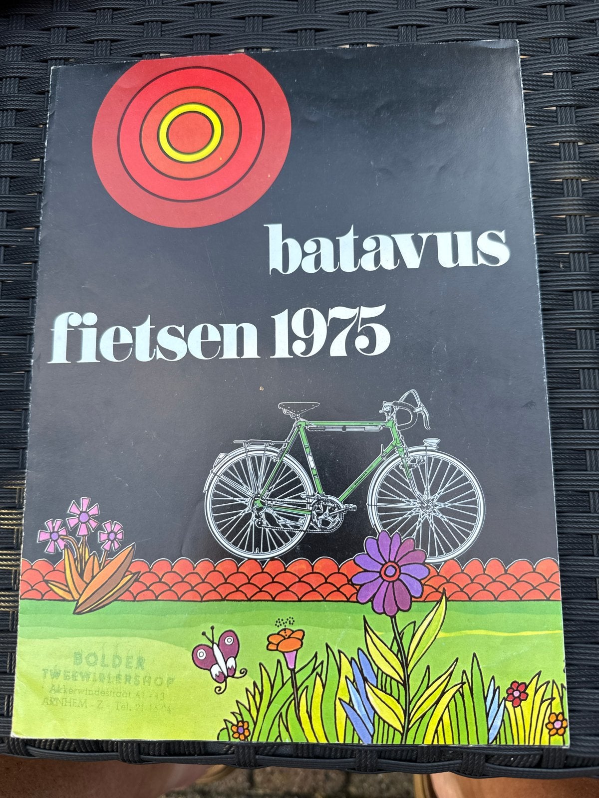 Batavus Fietsen 1975 Catalogus - Vintage Brochure, Ophalen of Verzenden, Gelezen, Algemeen