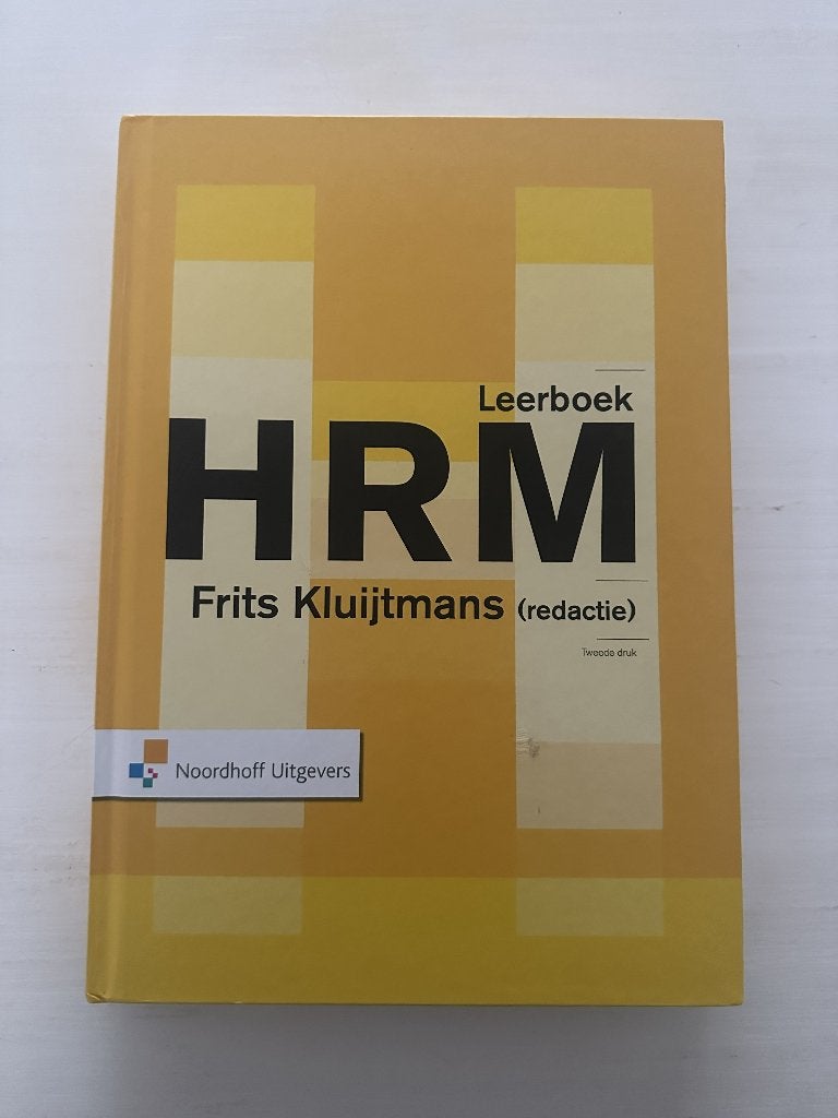 Leerboek HRM - Tweede druk - 9789001834432, Boeken, Ophalen of Verzenden, Beta, Gelezen, HBO