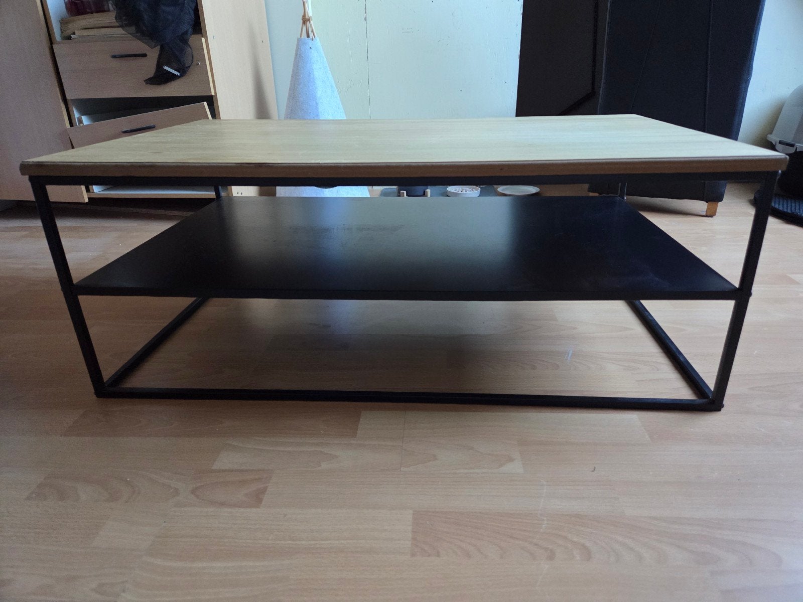 Salontafel Gijs (Xenos) - Project voor de handige klusser, Gebruikt, 100 tot 150 cm, 50 tot 100 cm, Rechthoekig