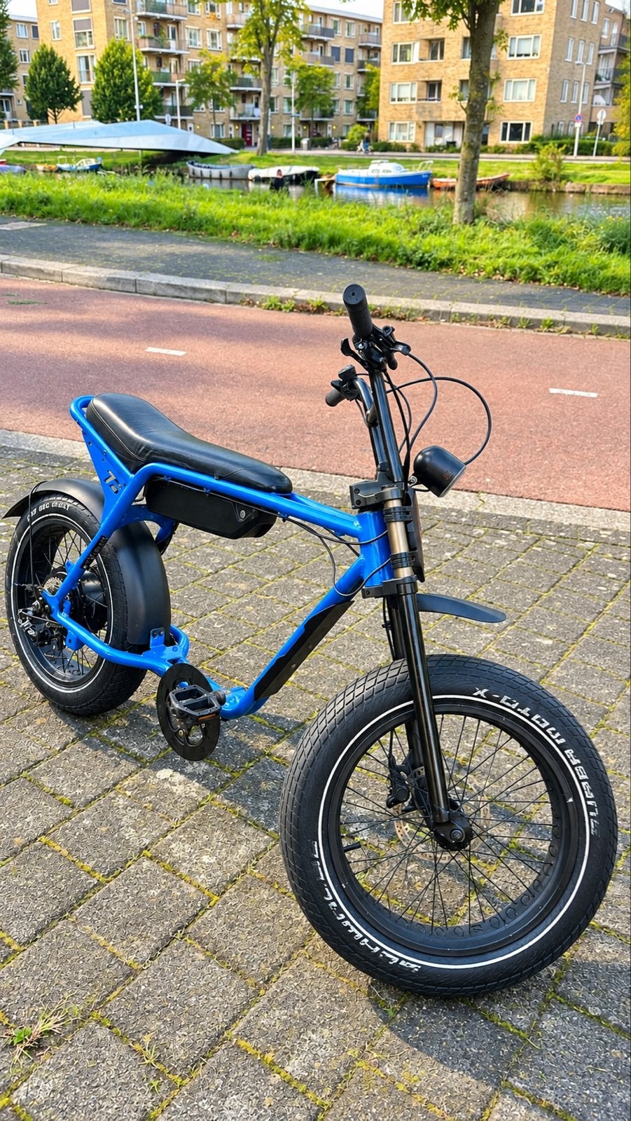 Super73 ZX Blue Thunder, Zo goed als nieuw, Minder dan 47 cm, 30 tot 50 km per accu, Ophalen