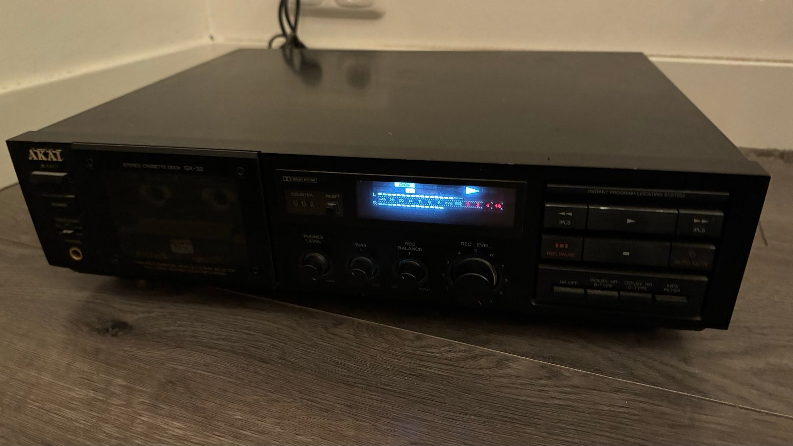 Akai GX-32 Stereo Cassettedeck - Vintage Audioplezier, Ophalen, Enkel, Akai, Tiptoetsen
