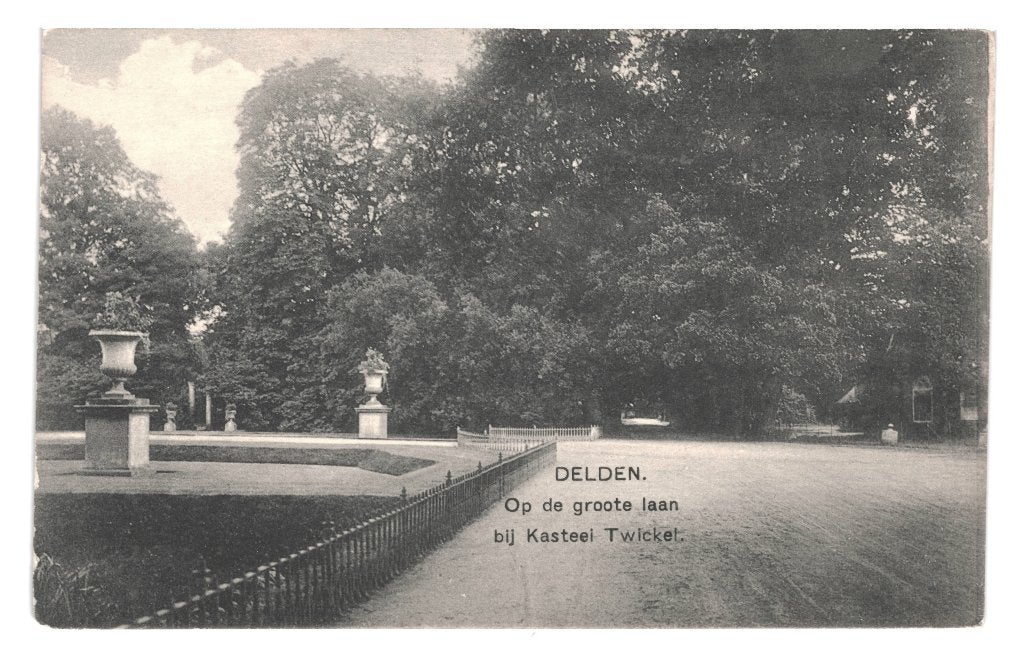 988549 Delden Kasteel Twickel Groote Laan  Onbeschreven