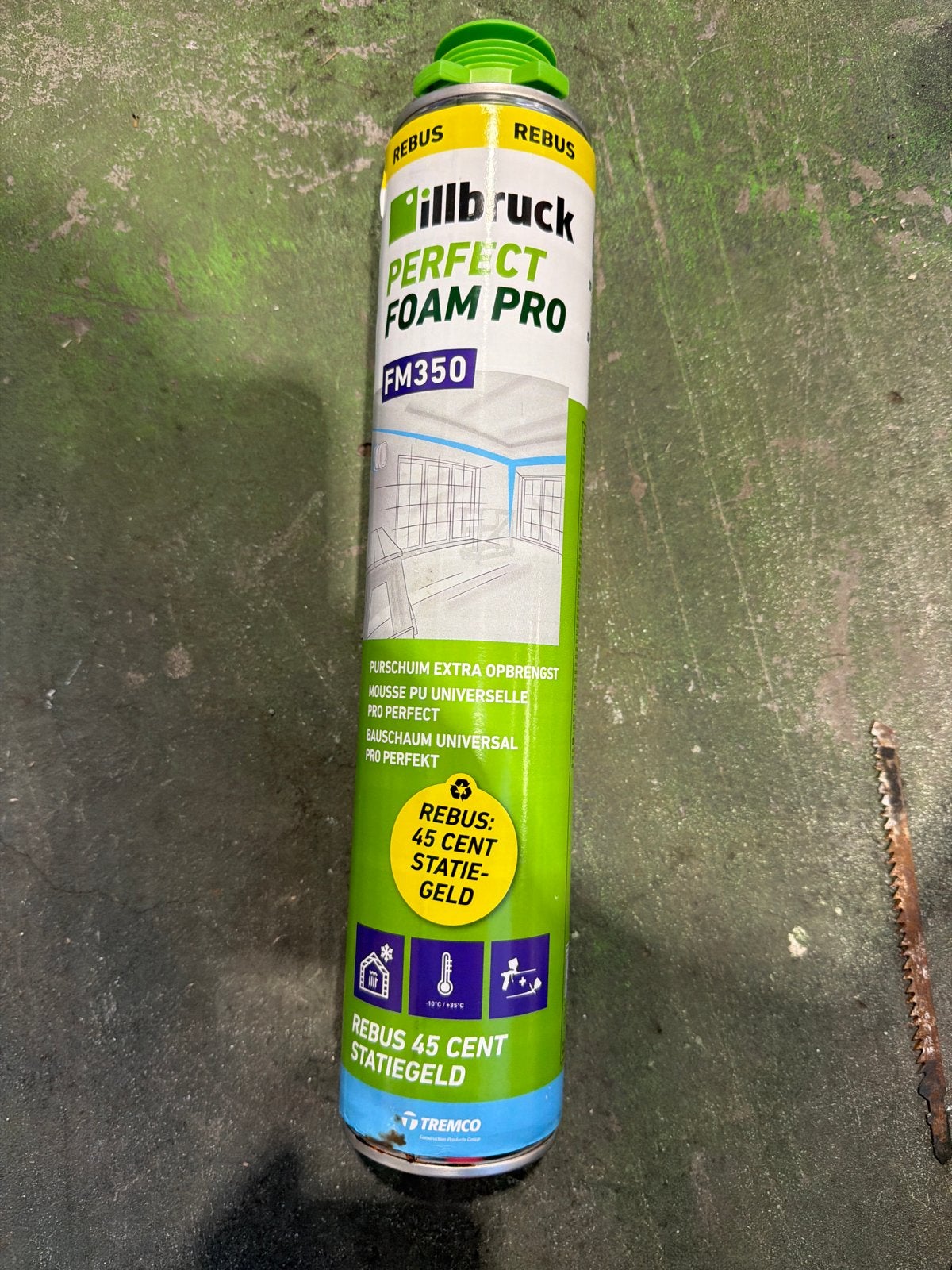 Illbruck Perfect Foam Pro FM350 Purschuim, Doe-het-zelf en Verbouw, Isolatie en Afdichting, Minder dan 4 cm, Overige materialen