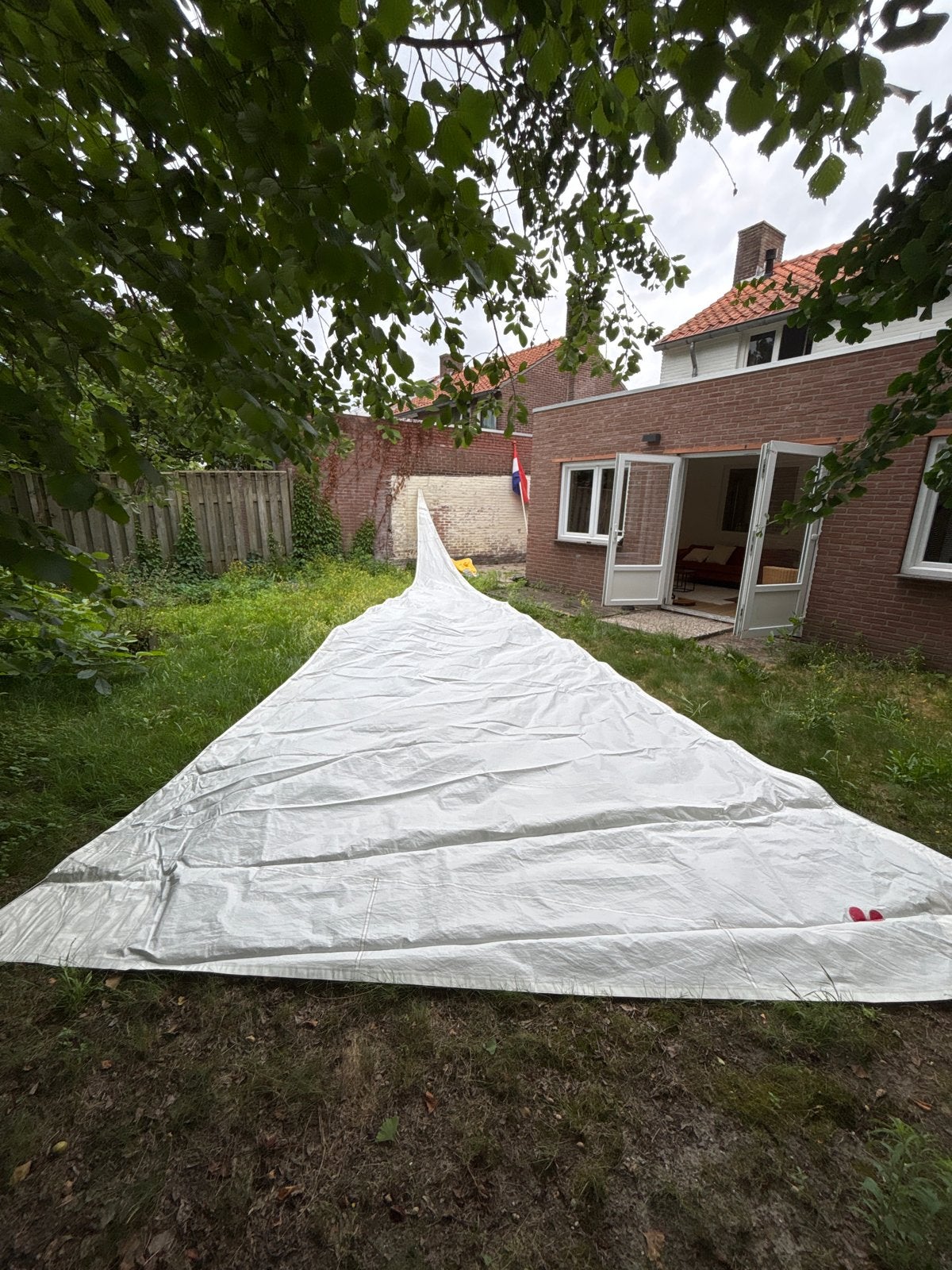 Genua Fok 11 x 11 x 4,5 m2 - De Vries Grouw Holland, Watersport en Boten, Zeilen en Zeiltoebehoren, 30 tot 60 m², 6 meter of meer