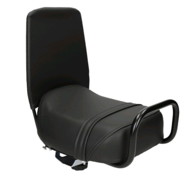 Buddyseat duo-zadel met rugleuning en voetsteunen, Ophalen, Nieuw, Zadel