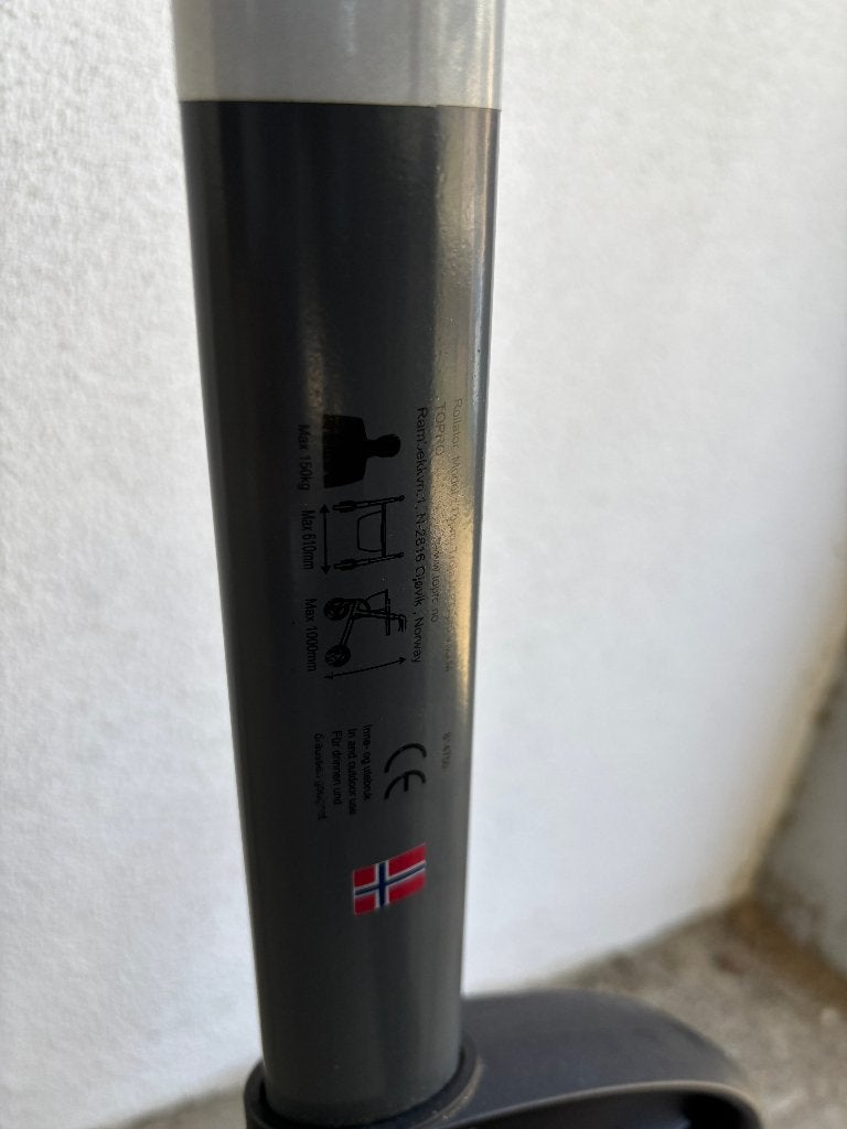 Nr 45 ... Topro Troja M+ tasje, Ophalen, Gebruikt, ., Opvouwbaar