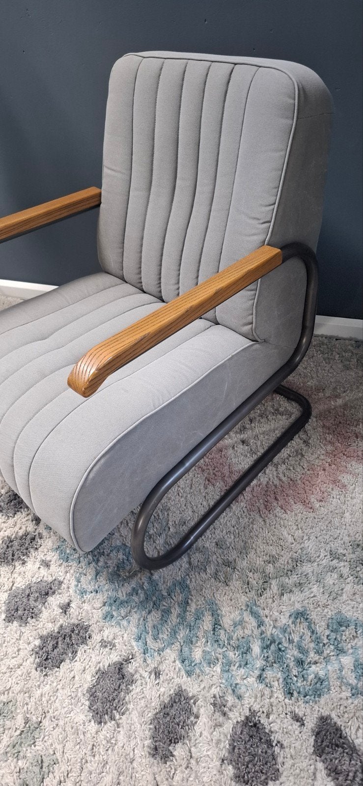 Fauteuil, Huis en Inrichting, Ophalen, Zo goed als nieuw, Minder dan 75 cm, Stof