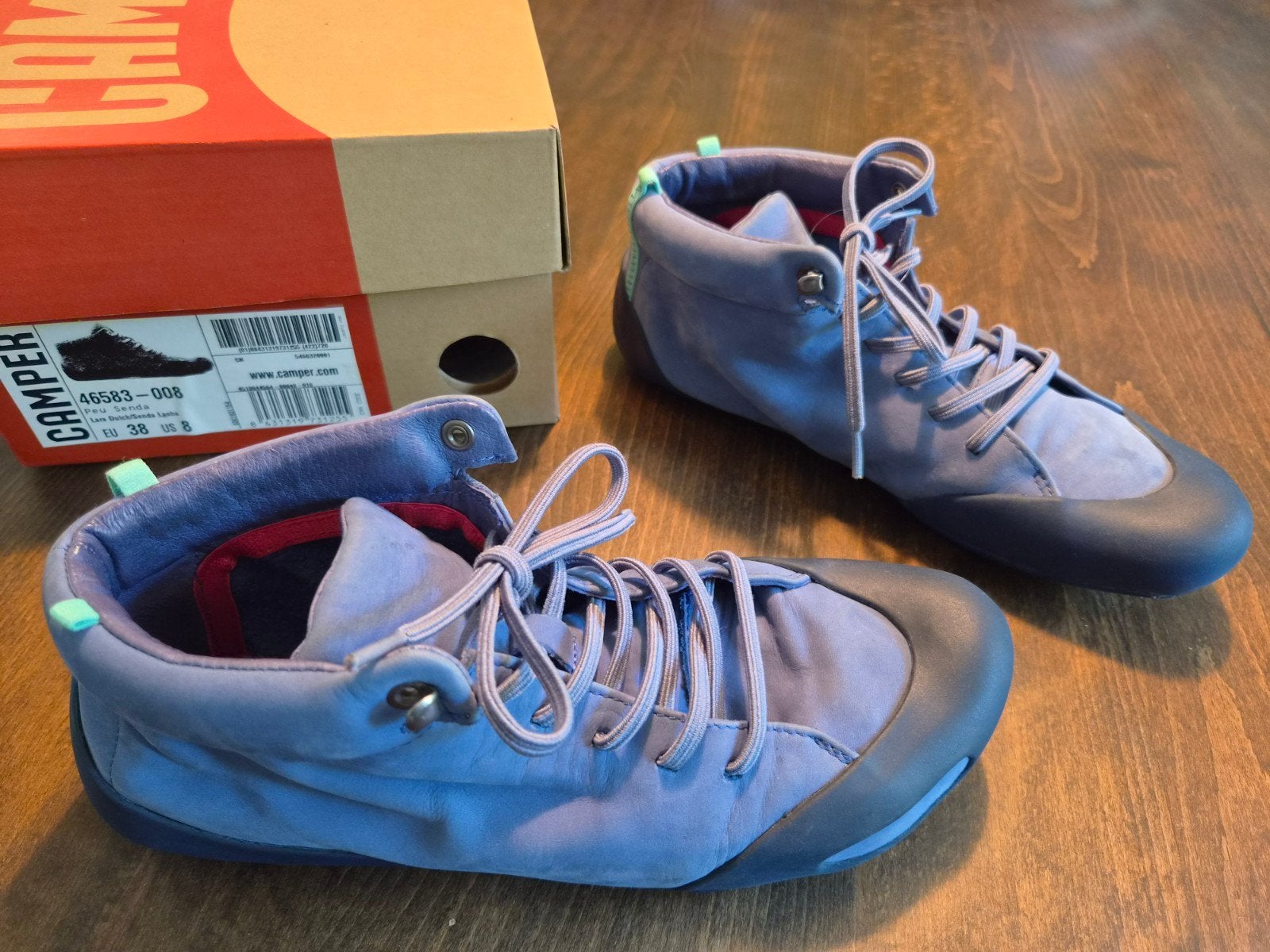 Camper Peu Senda schoenen - EU maat 38, blauw soepel leer, Blauw, Overige typen, Camper, Ophalen of Verzenden