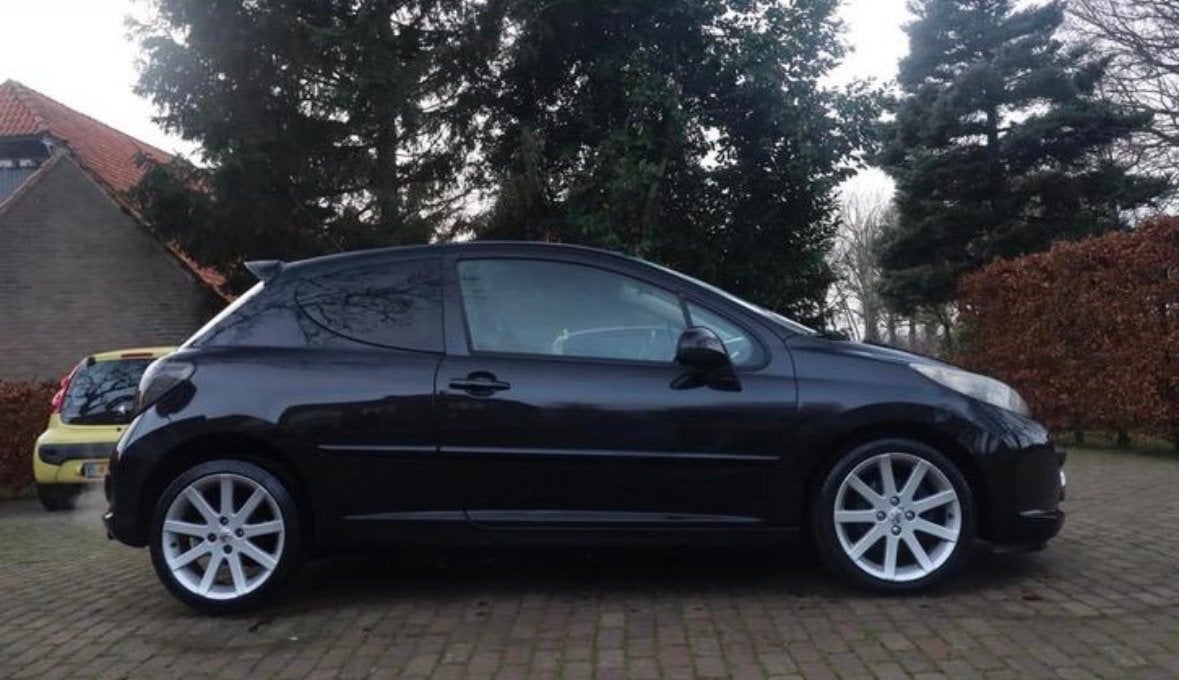 Peugot 207 le Mans, Auto's, Voorwielaandrijving, Zwart, Alcantara, Zwart