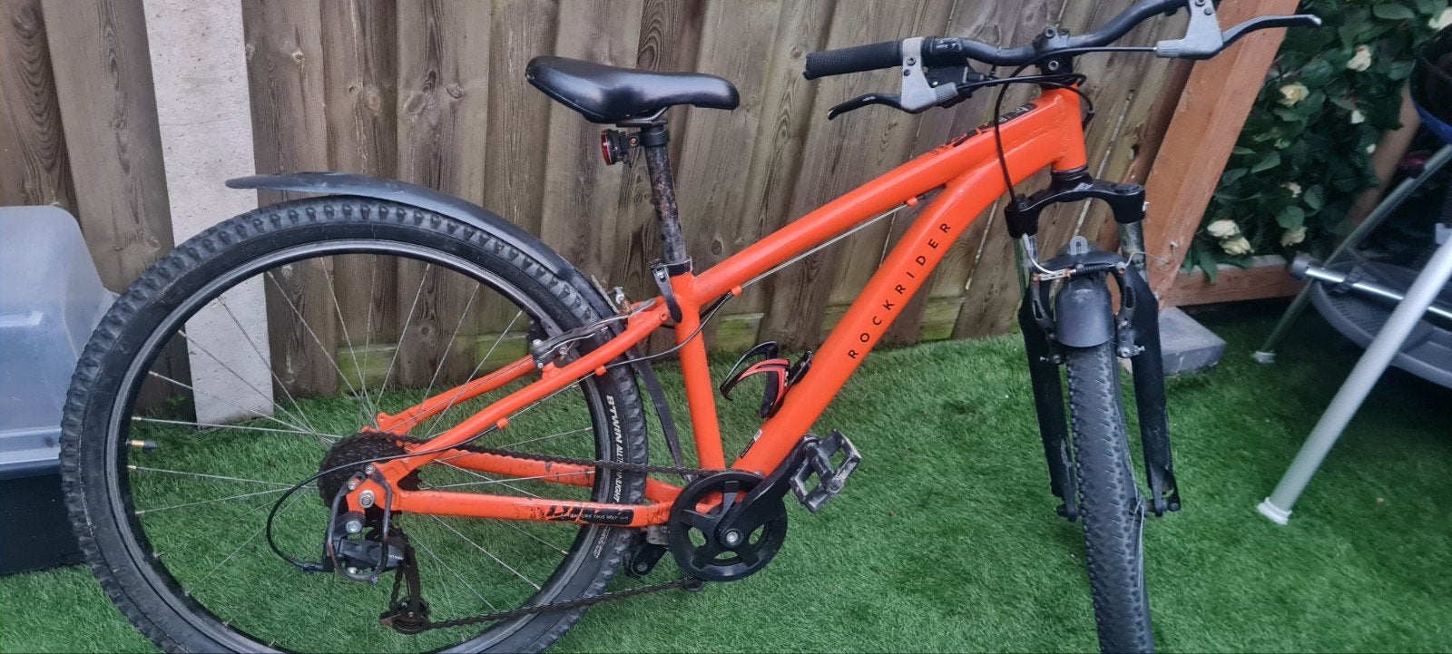 Fiets 26 inch oranje  Rockrider, Minder dan 45 cm, Ophalen of Verzenden, Gebruikt, Overige merken