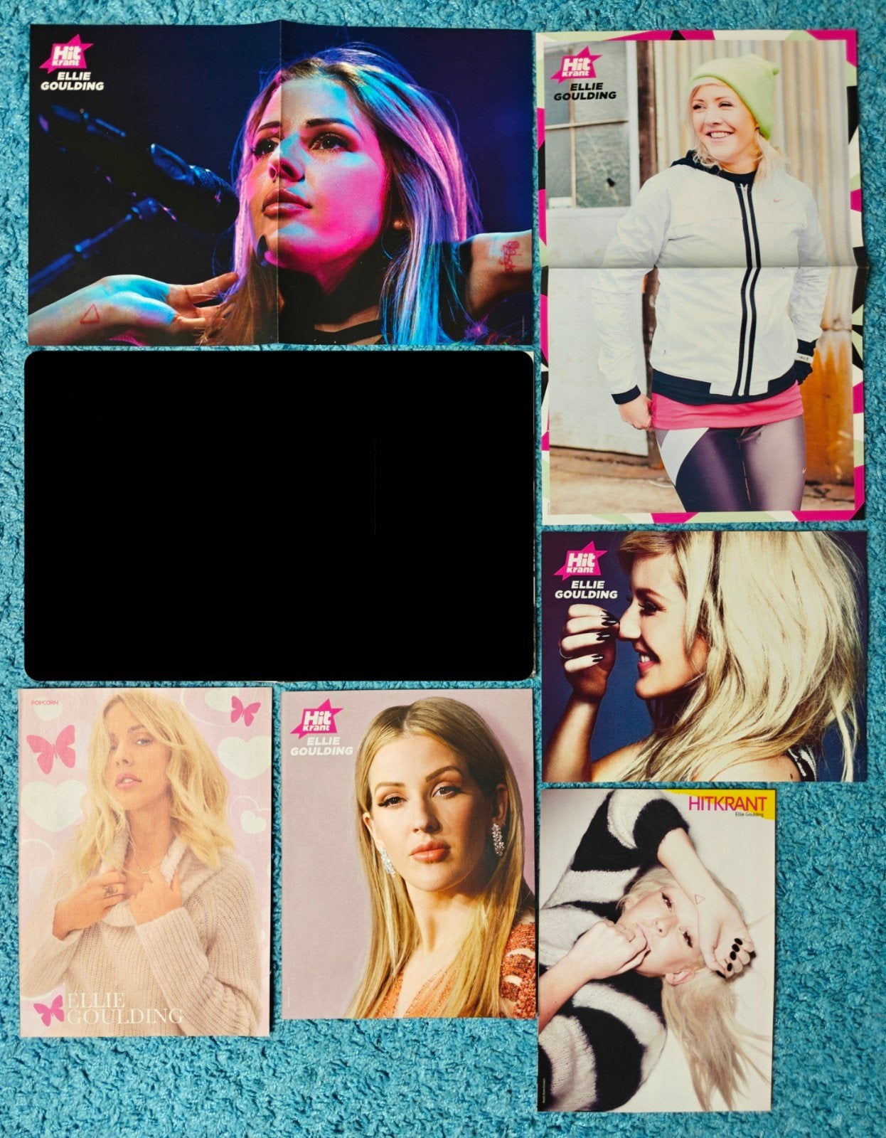 Ellie Goulding posters hitkrant, Ophalen of Verzenden, Nieuw, Muziek