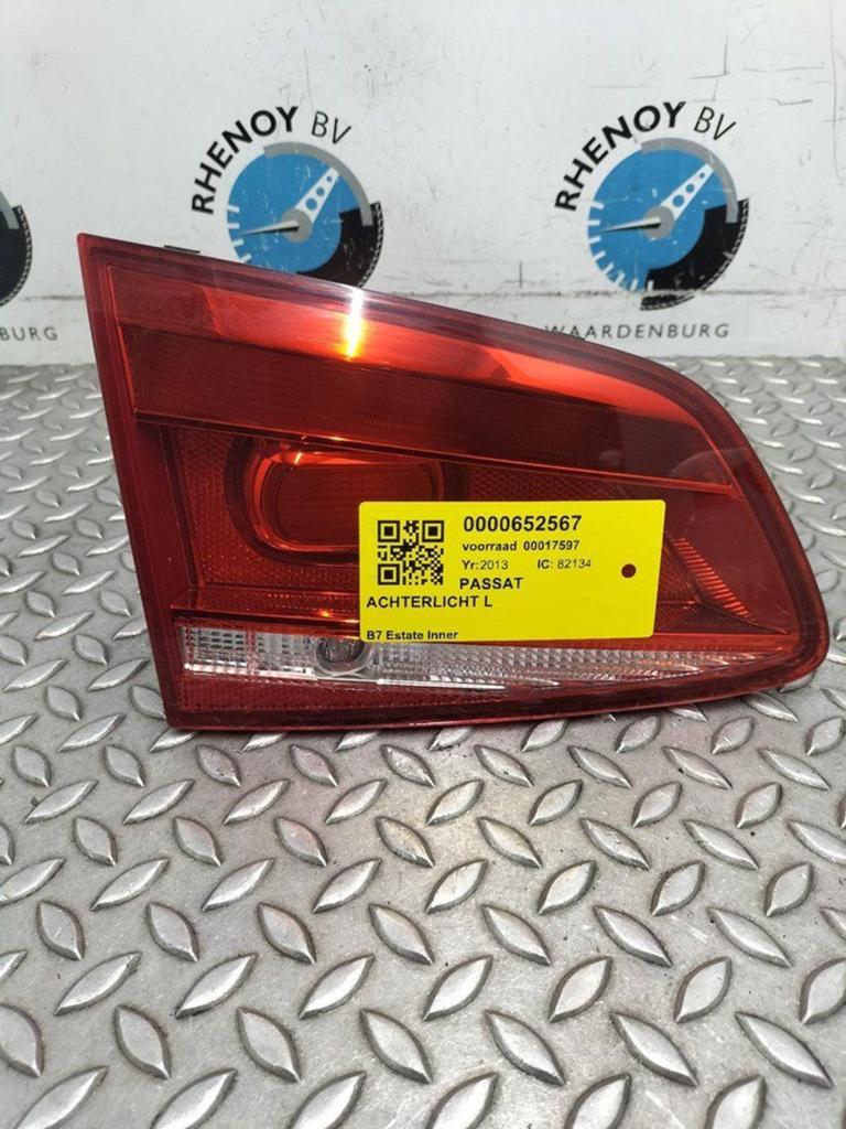 VOLKSWAGEN PASSAT B7 365 BlueMotion ACHTERLICHT L 2013, Ophalen of Verzenden, Gebruikt, Stiba lid