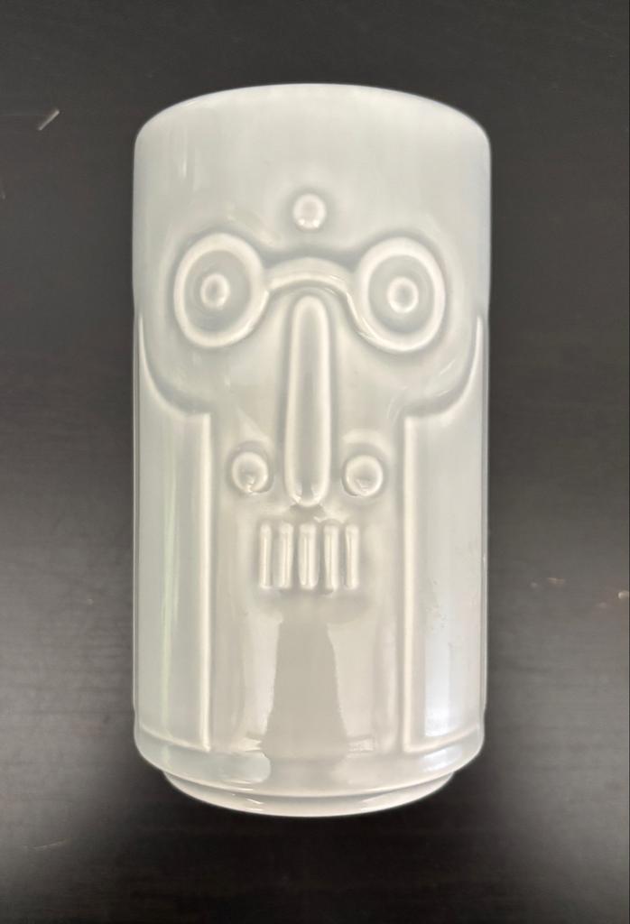IKEA - Beker met gezicht Hawaï - Tiki, Ophalen of Verzenden, Zo goed als nieuw