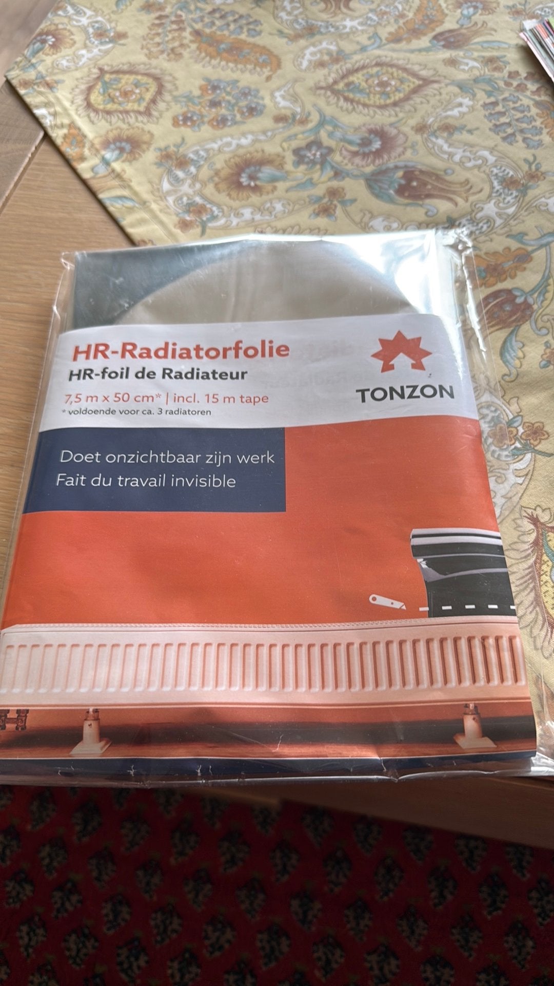 HR- Radiator folie, Ophalen of Verzenden, Nieuw, Minder dan 5 m², Folie