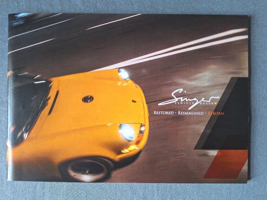 Broch SINGER Vehicle Design - Porsche 911  -  USA, Boeken, Ophalen of Verzenden, Zo goed als nieuw, Porsche