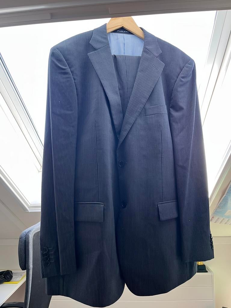 Brixon kostume van 100% wol, Kleding | Heren, Ophalen of Verzenden, Zo goed als nieuw, Maat 52/54 (L), Blauw