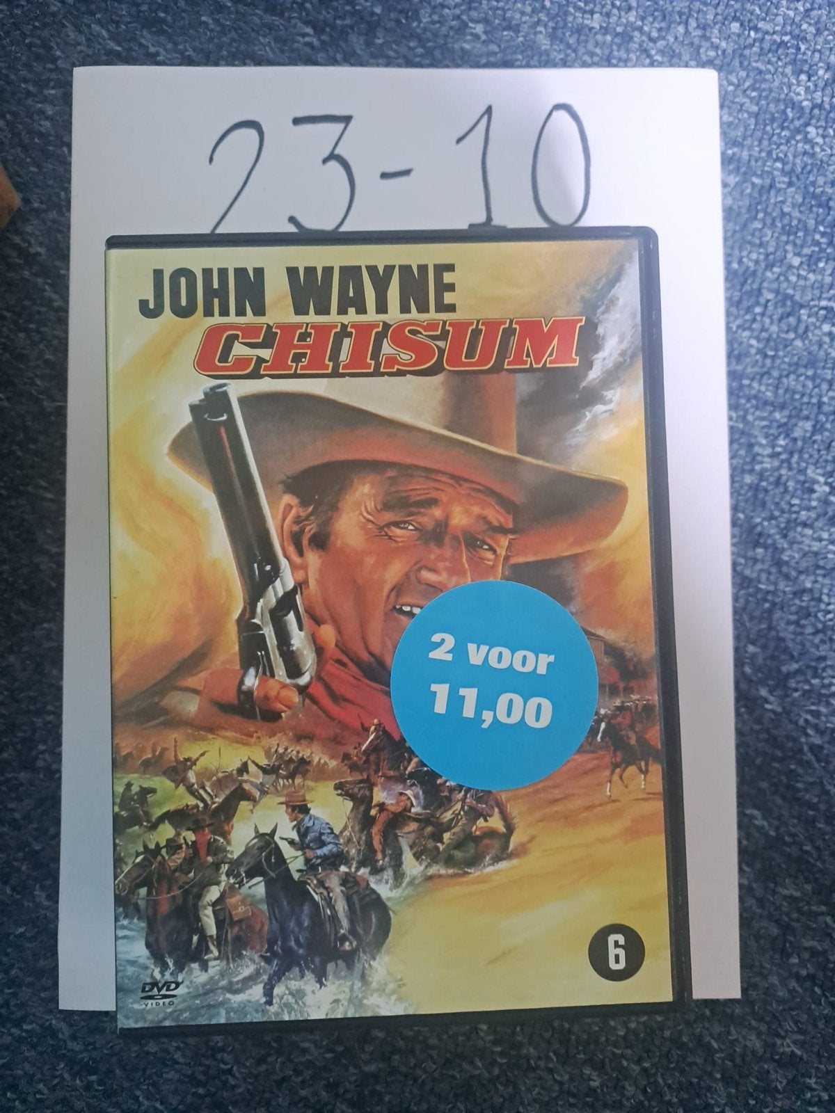John Wayne - Chisum DVD, Vanaf 6 jaar, Ophalen of Verzenden, Zo goed als nieuw, Overige genres