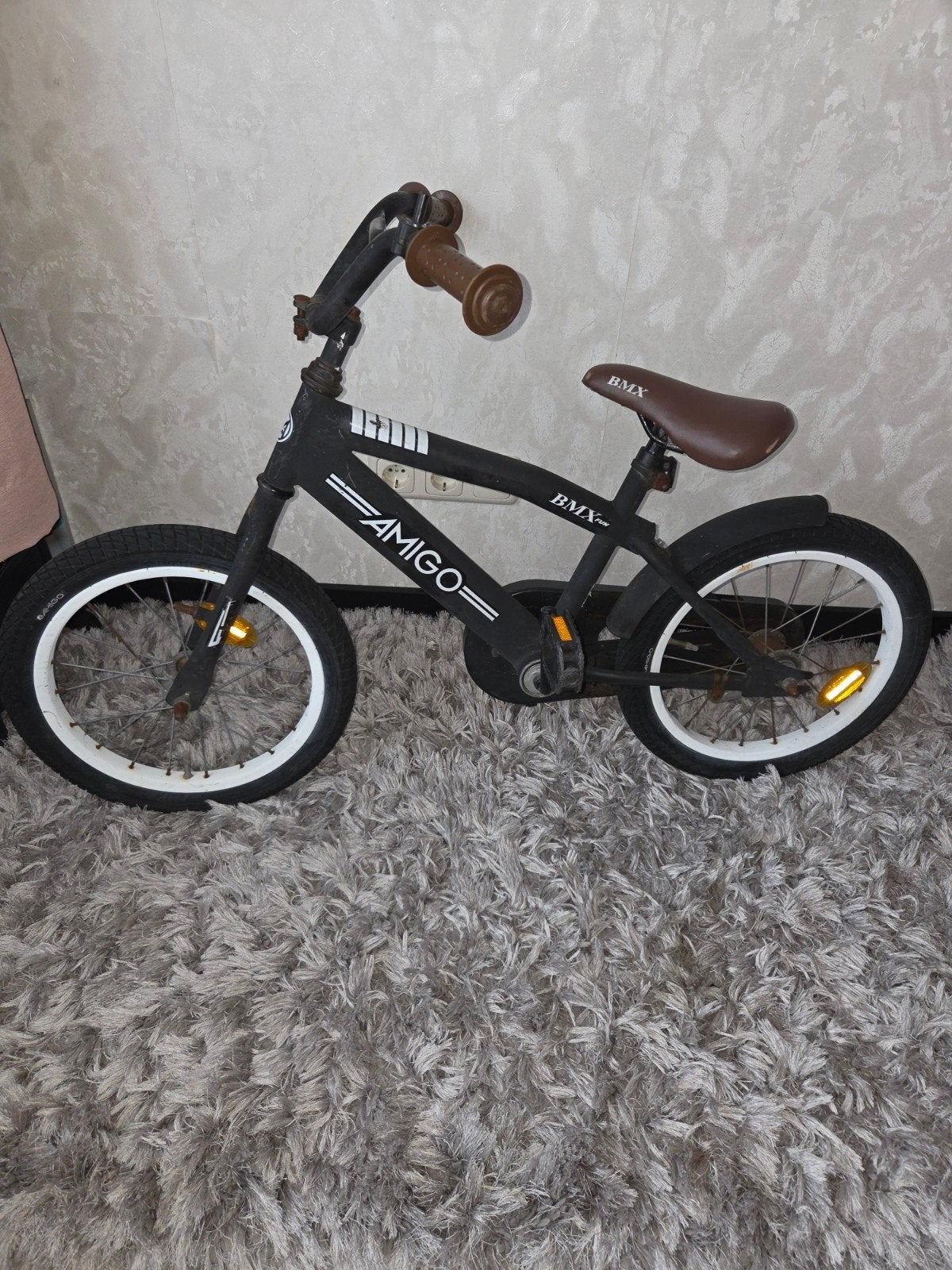 Amigo BMX kinderfiets 16 inch, Ophalen, Gebruikt, 16 tot 20 inch, Amigo