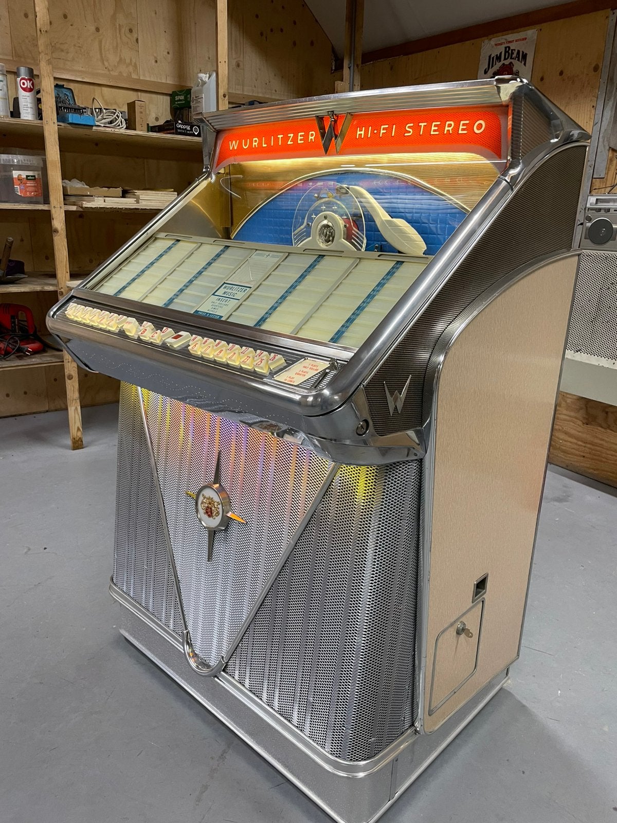 * * Prachtige Wurlitzer 2404 Jukebox (1960) –, Verzamelen, Ophalen, Zo goed als nieuw, 1950 tot 1960, Seeburg
