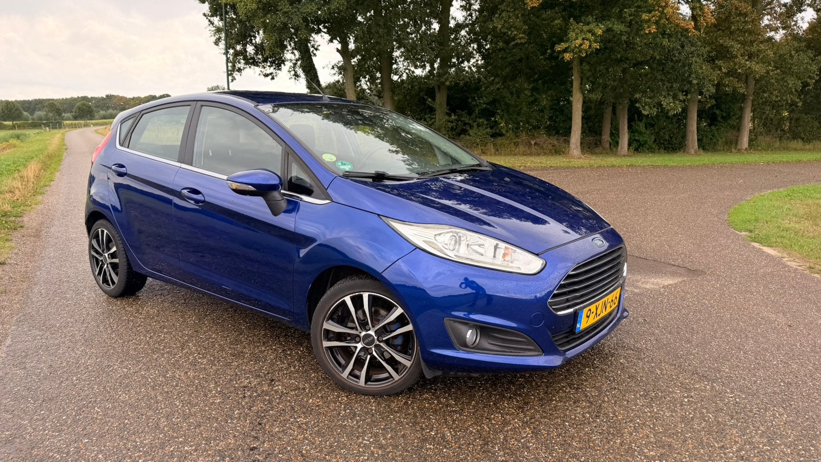 Ford Fiësta 1.6 Tdci Titanium 5DR 2014 Blauw, Voorwielaandrijving, Origineel Nederlands, Particulier, 30 km/l
