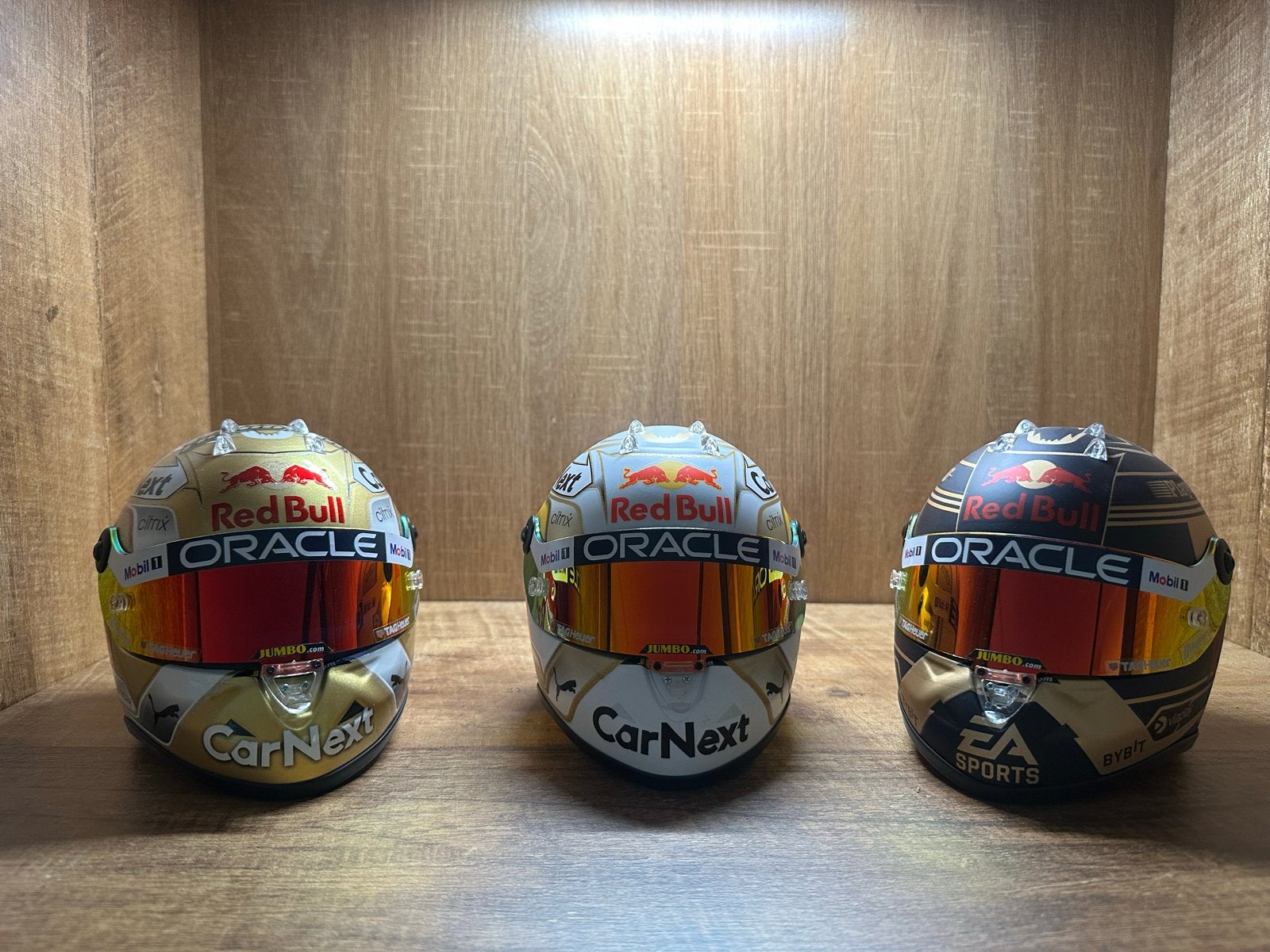 Max Verstappen 1:2 schaalhelmen 2021, 2022, 2023, Ophalen of Verzenden, Zo goed als nieuw, Formule 1