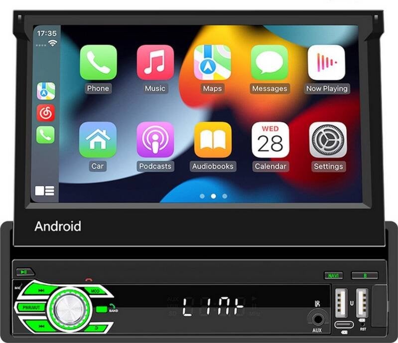 radio klapscherm Android 13 - Apple Carplay & Android Auto, Auto diversen, Niet ingevuld, Niet ingevuld, Niet ingevuld