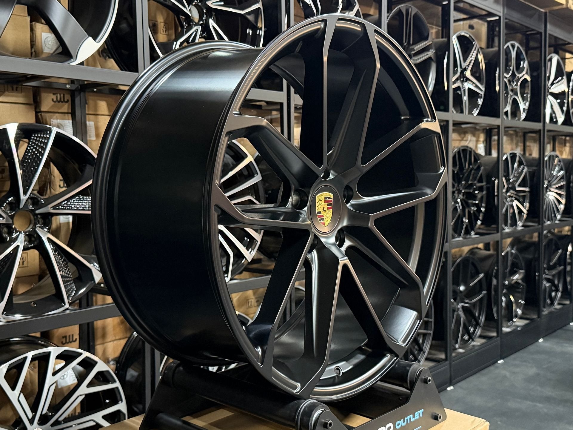 22 inch Porsche Cayenne Coupe velgen GT Look 5X130 EXCLUSIEF, Auto-onderdelen, Banden en Velgen, Velg(en), -, -, Nieuw