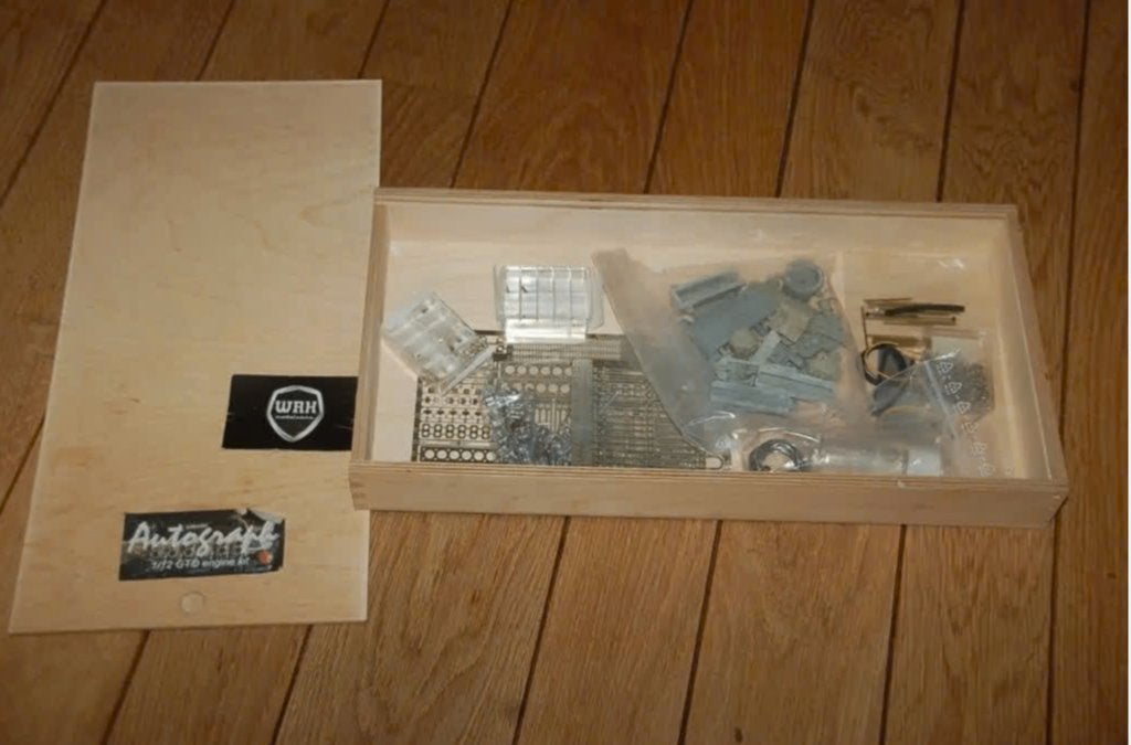 1:12 FERRARI 250 GTO Autograph transkit engine zie INFO WRH, Verzenden, Zo goed als nieuw, 1:9 t/m 1:12, Auto