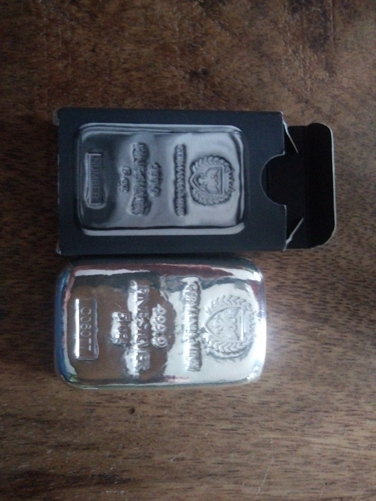 Germania Mint 5oz Zilverbaar - 999.9, Ophalen of Verzenden